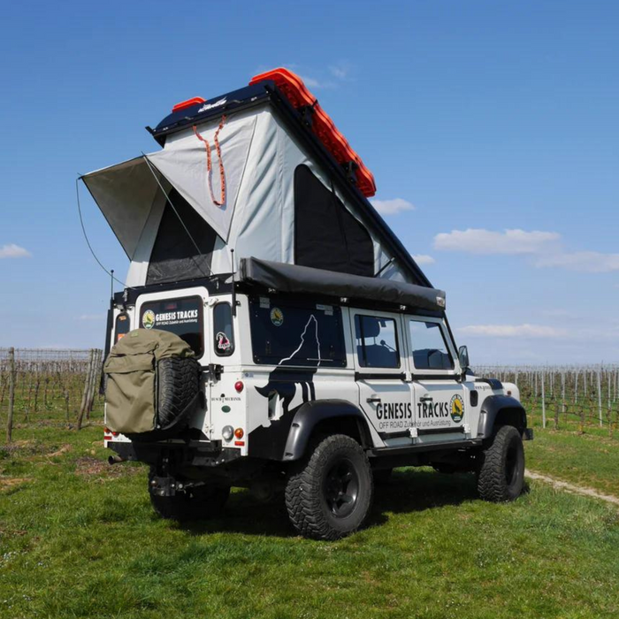 Alu-Cab Icarus Roof Conversion Land Rover Defender 110 White