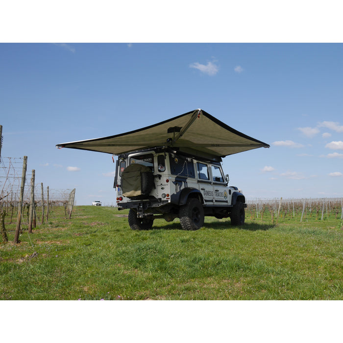 alu cab 270 shadow awn 270 markise Alu-Cab Shadow Awning Left Side