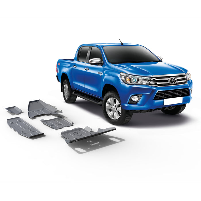 Rival Skid Plates Full Kit Toyota Hilux 2015-on
