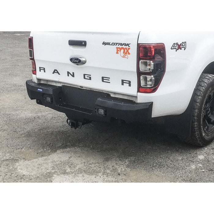 Rival Aluminum Rear Bumper Ford Ranger 2011-on With Lights