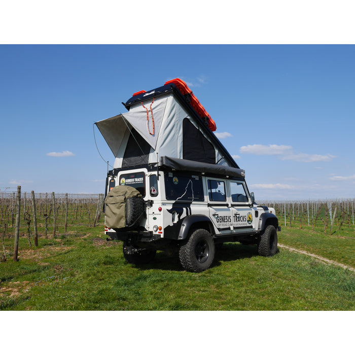 Alu-Cab Icarus Roof Conversion Land Rover Defender 110 White