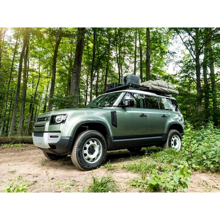 new defender tent Front Runner Land Rover New Defender 110 Slimline II Roof Rack Kit — Offroad and More